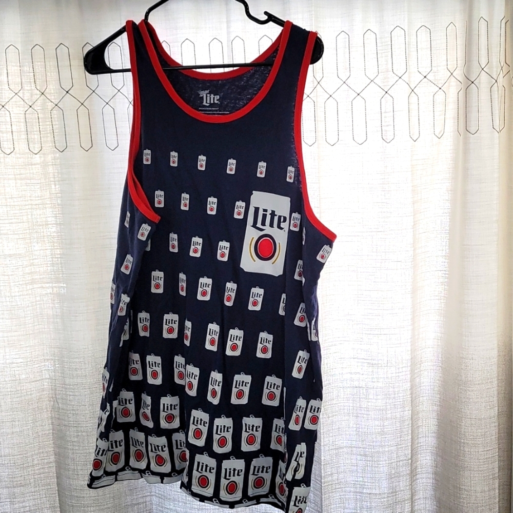 Men's Miller Lite tank top